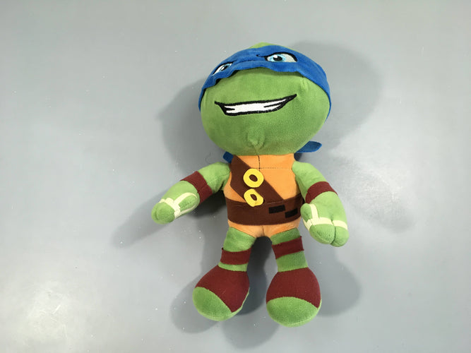 Peluche Tortue Ninja bleu Leonardo, moins cher chez Petit Kiwi