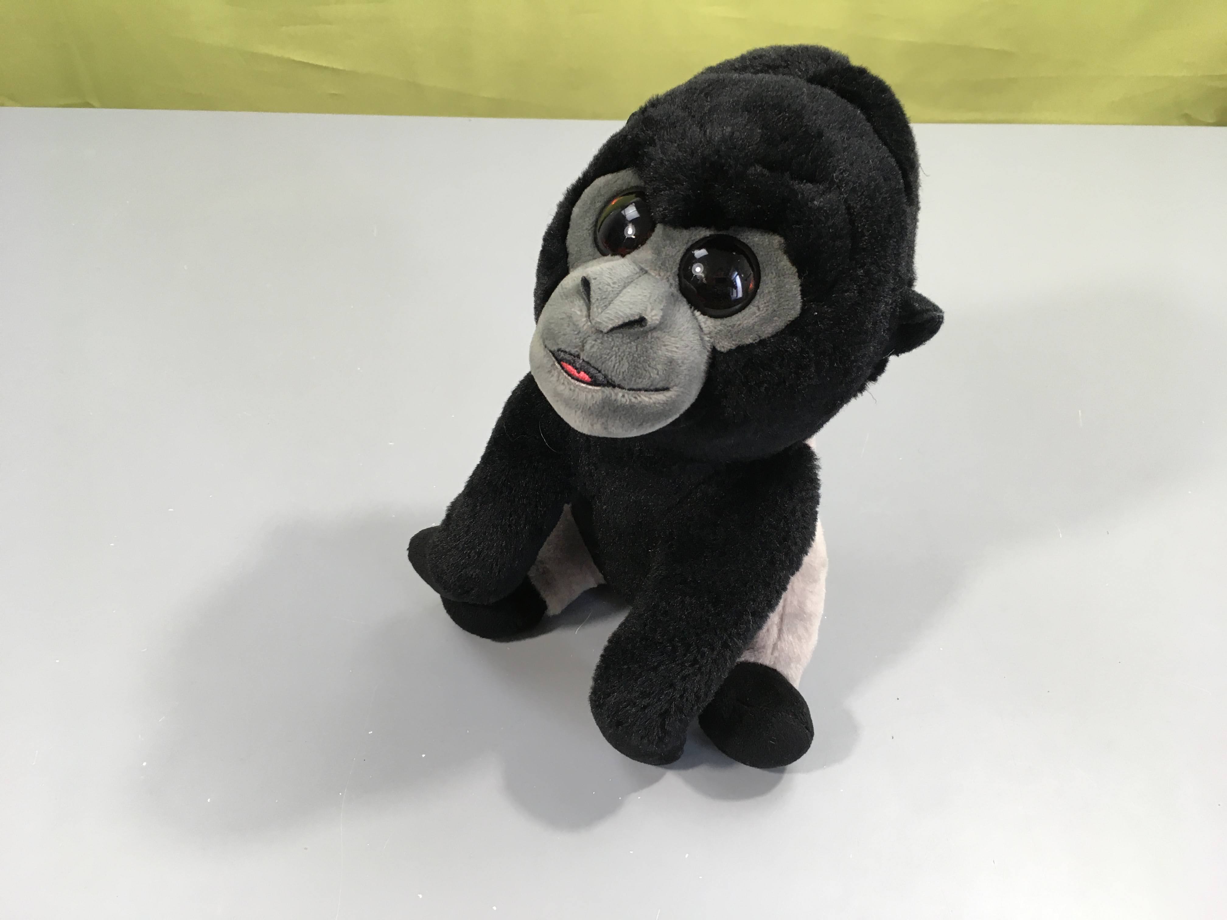 Peluche gorille yeux pailletées