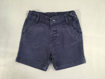 Short chino bleu foncé