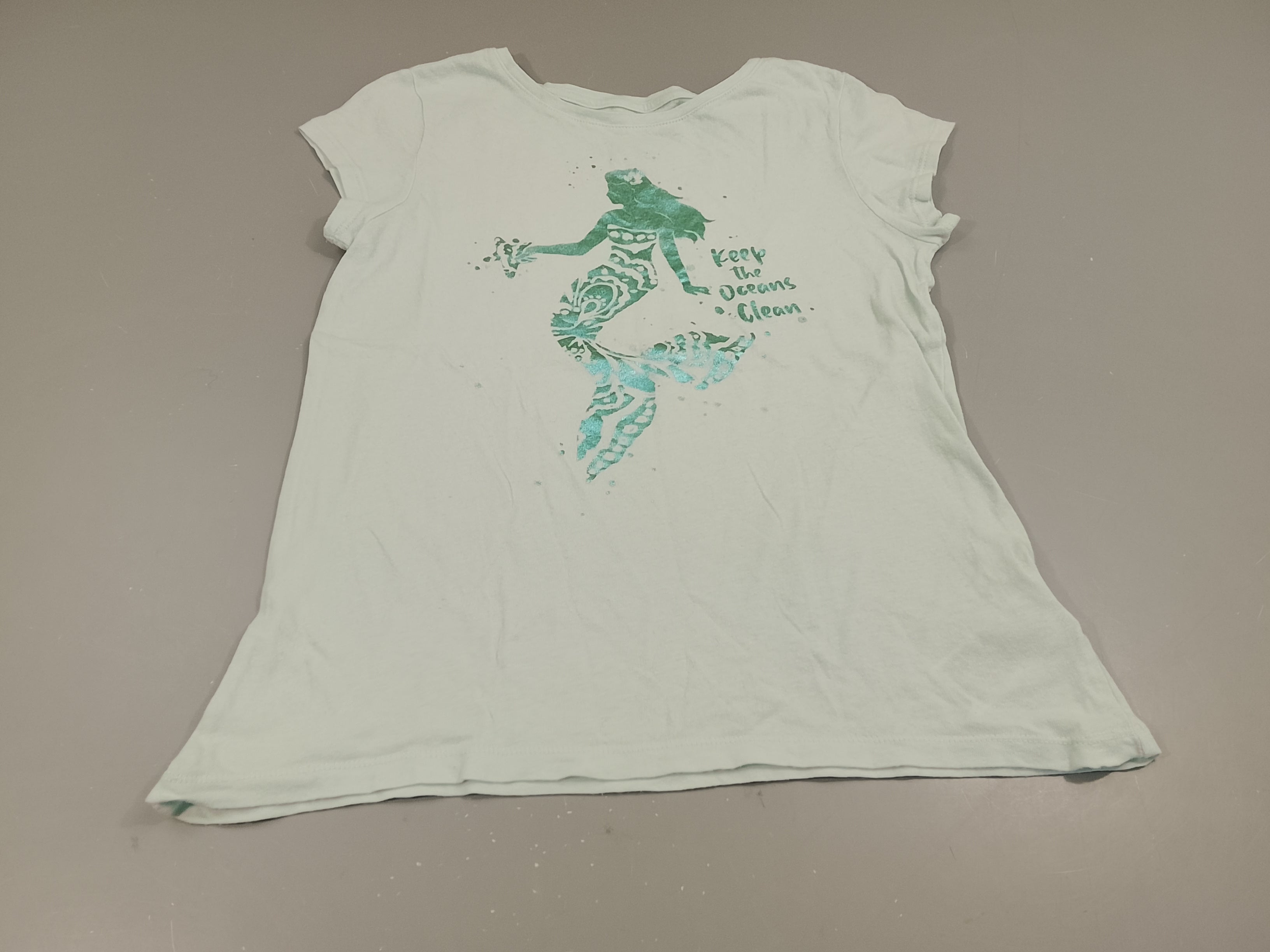 T-shirt m.c bleu clair, sirène