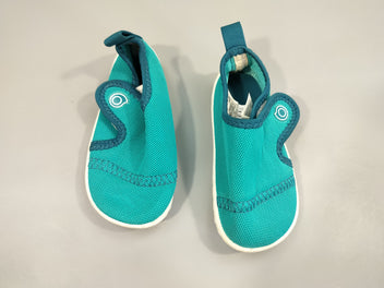 Chaussures turquoises. 22-23