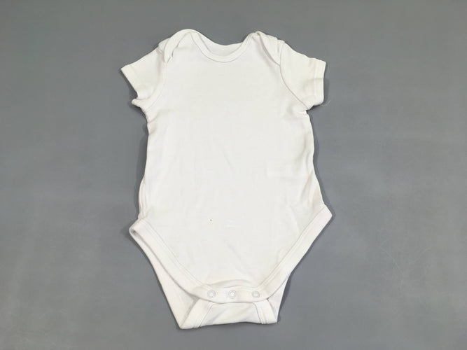 Body m.c blanc, moins cher chez Petit Kiwi