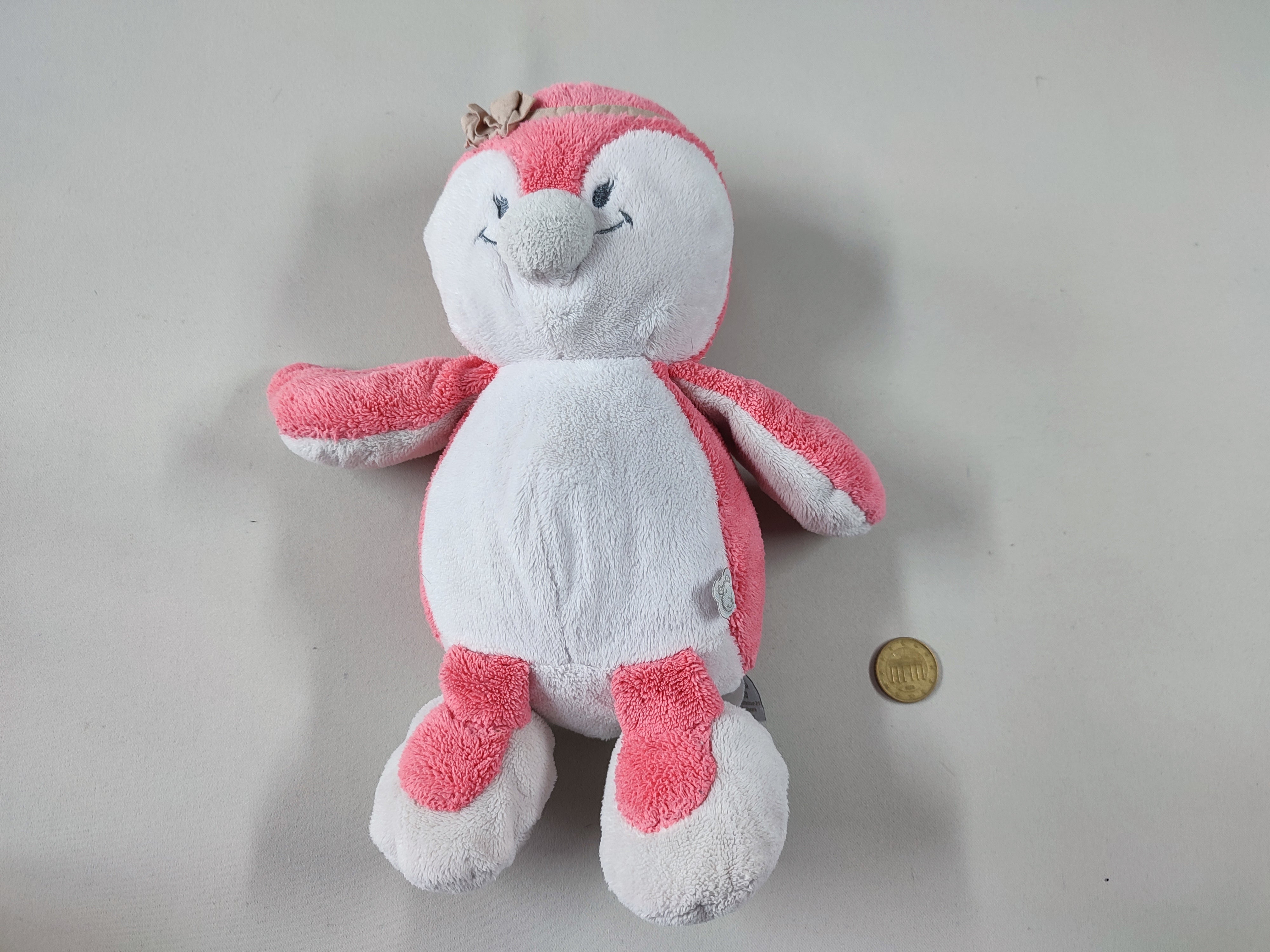 Peluche Daisy & Coco rose/beige, 25 cm