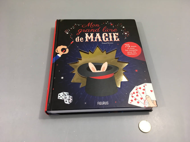 Mon Grand livre de Magie , 75 tours et tous les conseils pour les réaliser, moins cher chez Petit Kiwi