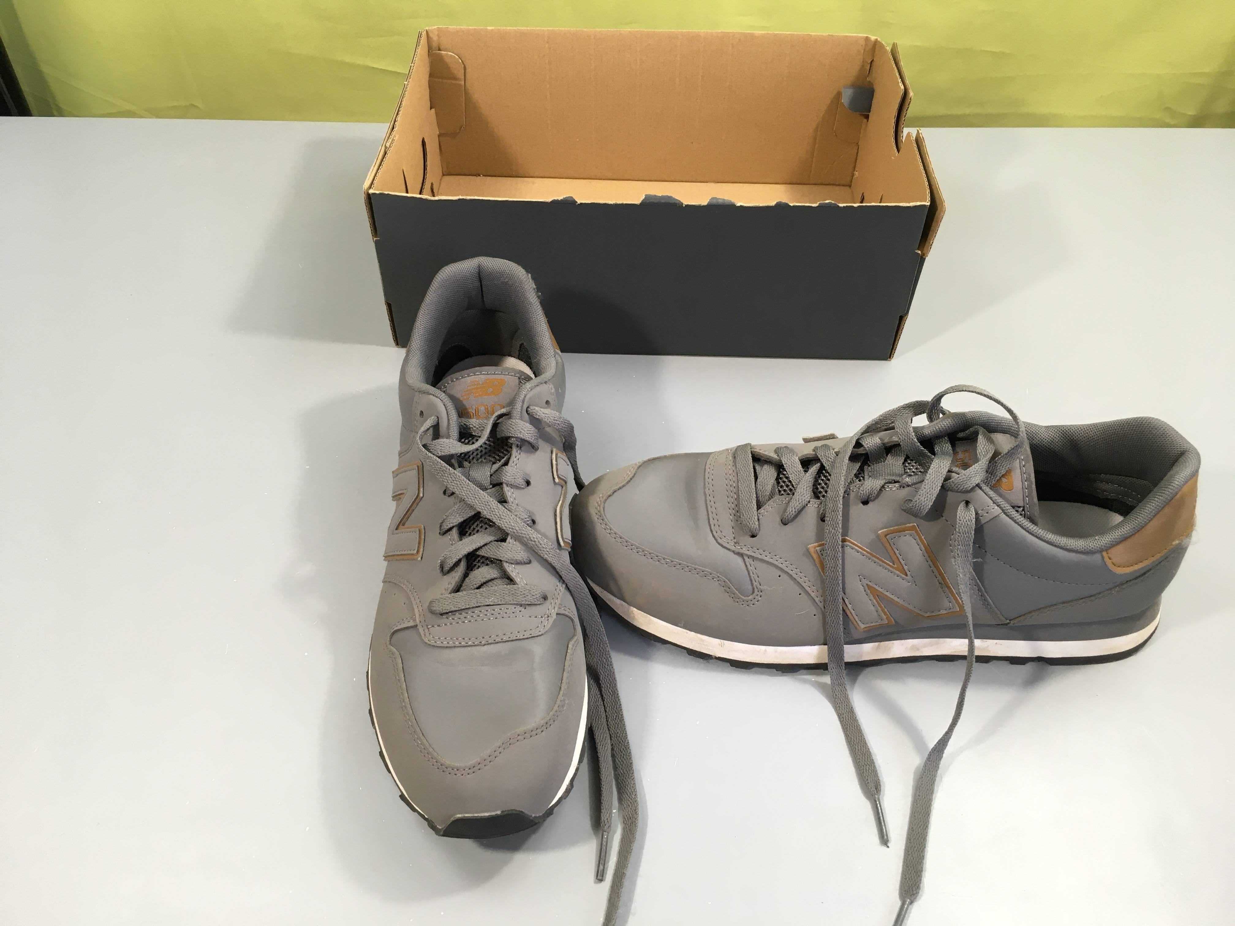 Baskets basses grises New Balance, 44,5