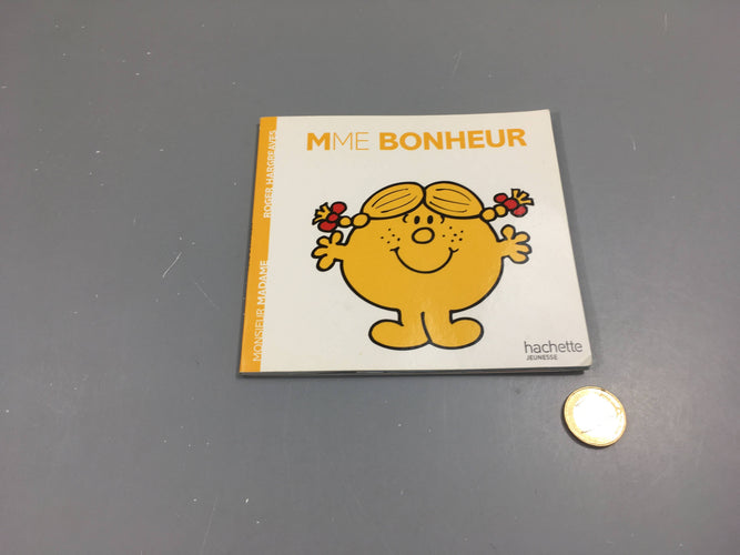 Livre Les Monsieur Madame Mme Bonheur, moins cher chez Petit Kiwi