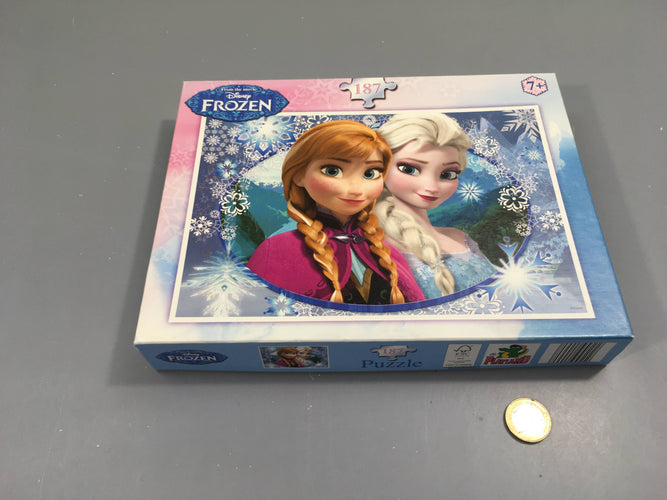 Puzzle Frozen, 187 pcs, 7+, moins cher chez Petit Kiwi