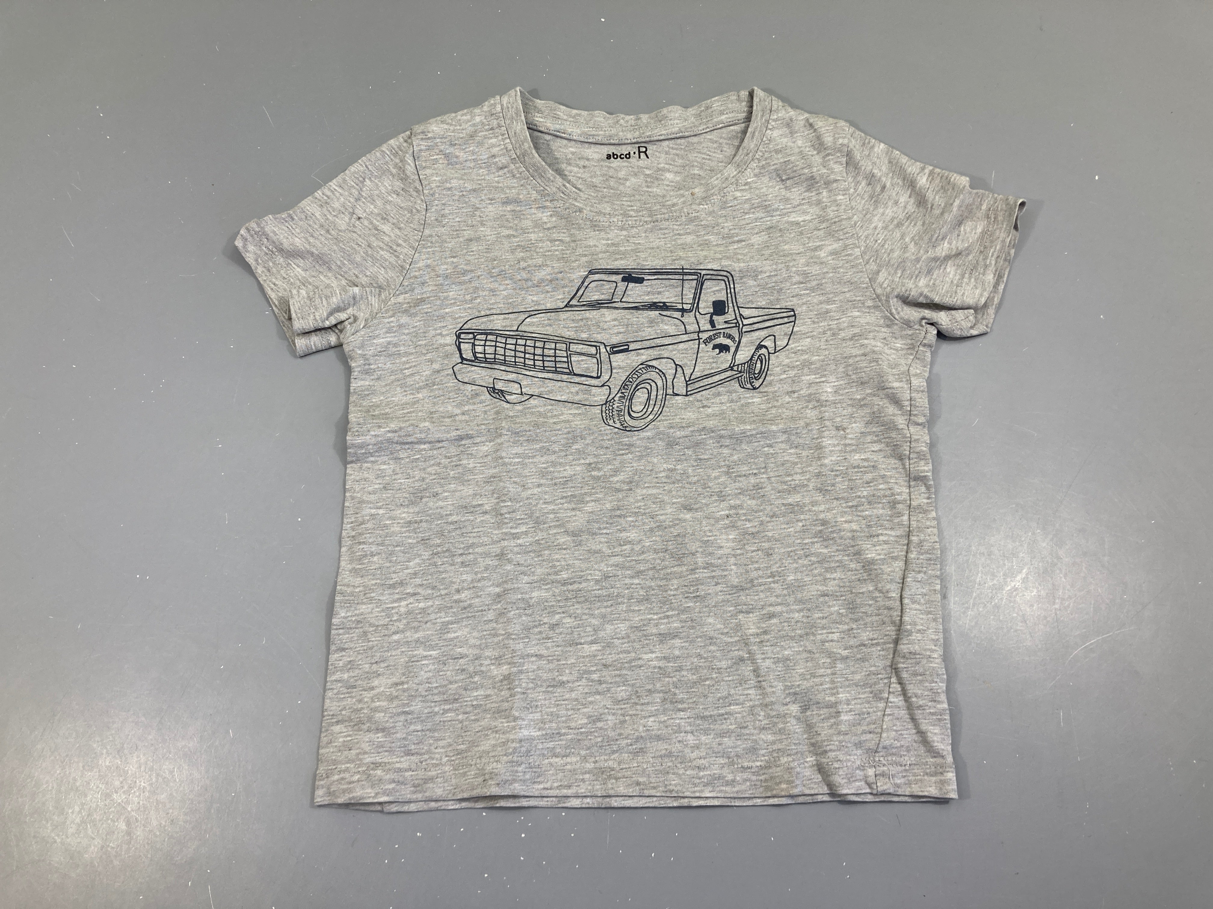 T-shirt m.c gris voiture