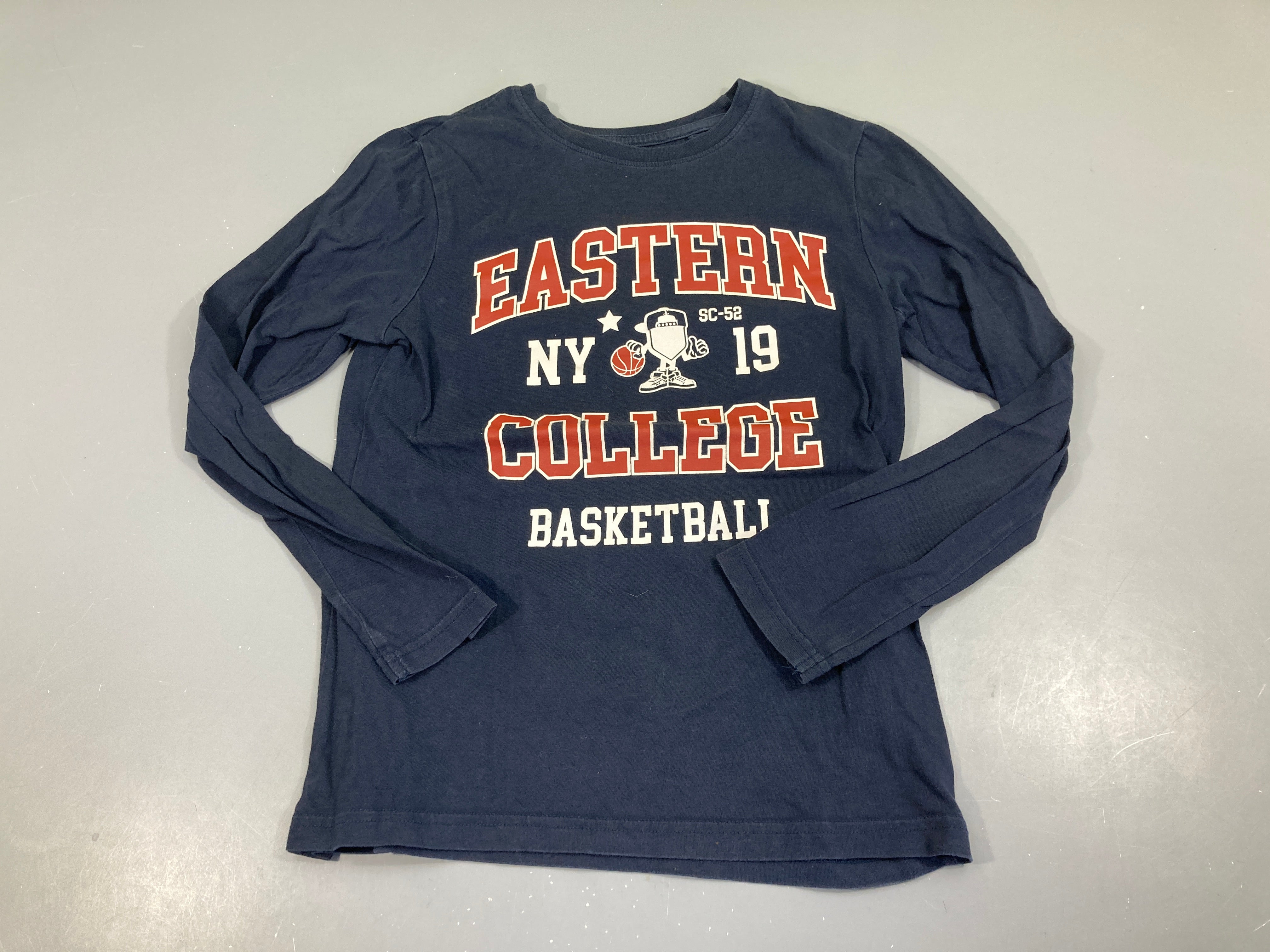 T-shirt m.l bleu foncé EASTERN