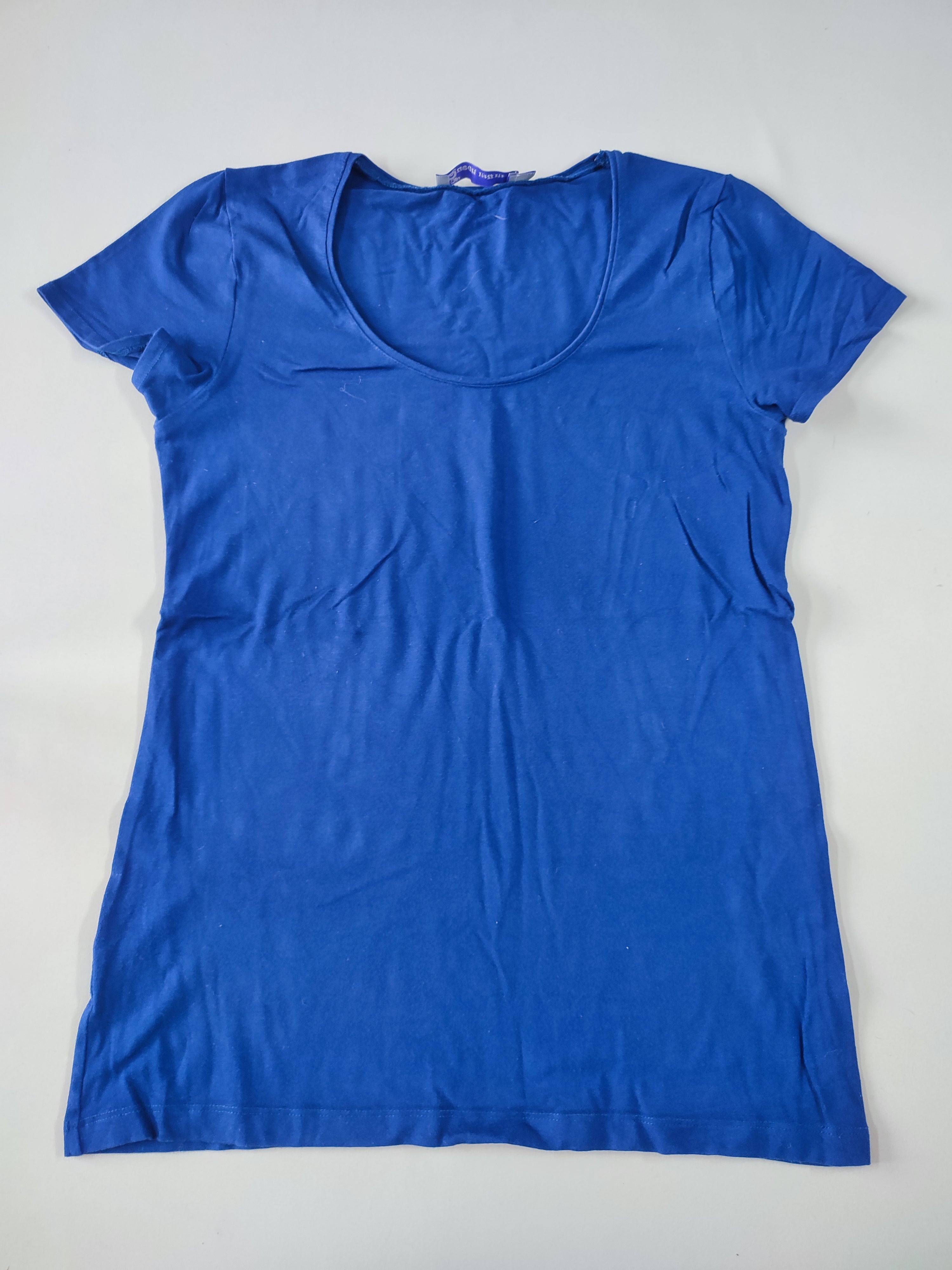 T-shirt m.c de grossesse bleu