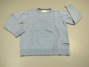 Pull bleu clair chiné