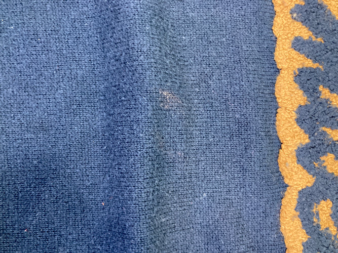 Pull bleu foncé Camden-Petite tache Légèrement bouloché, moins cher chez Petit Kiwi