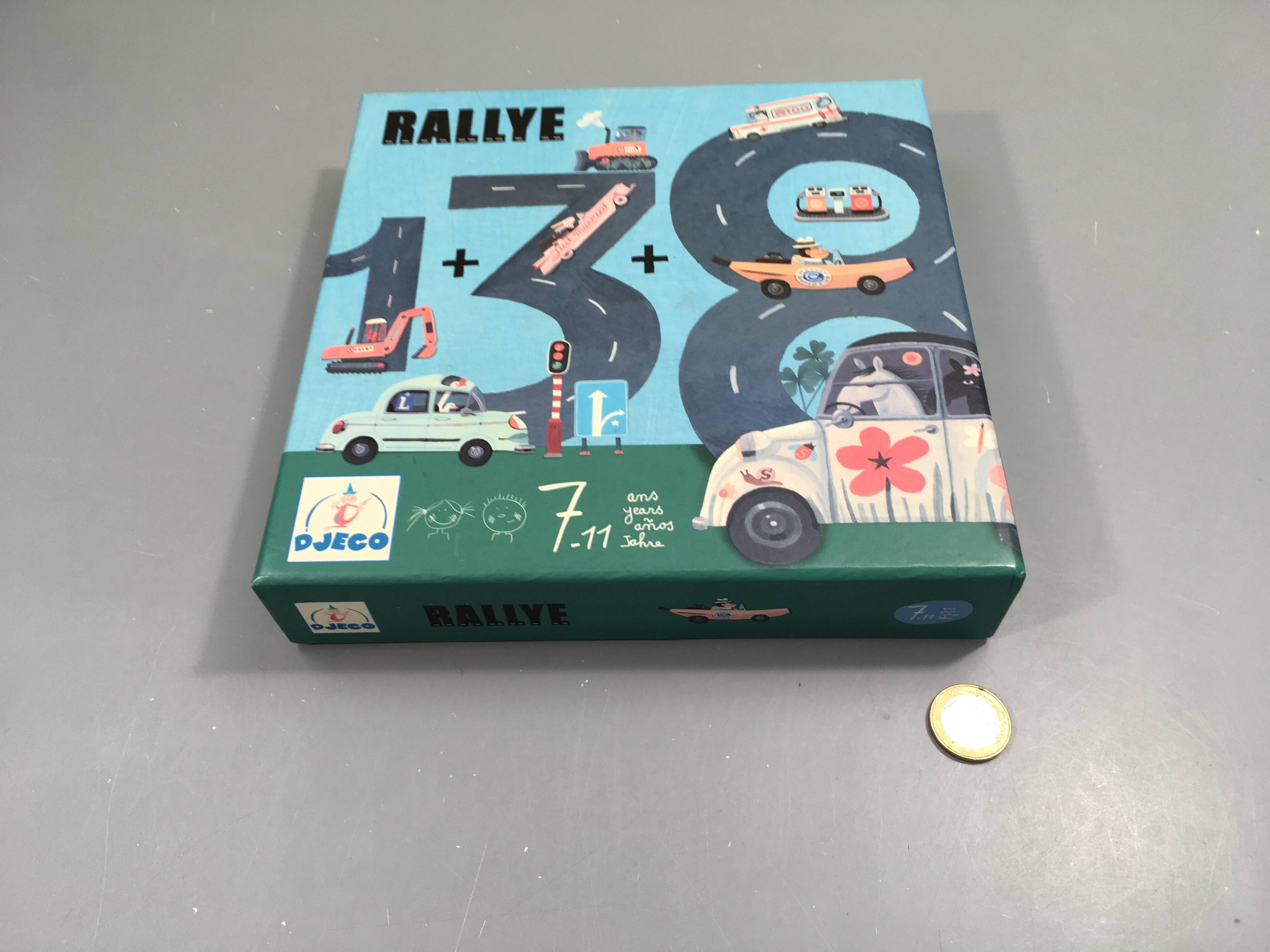 Rallye, jeu de calcul, 7-11