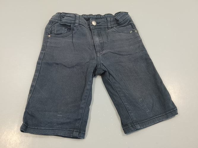 Bermuda denim noir, moins cher chez Petit Kiwi
