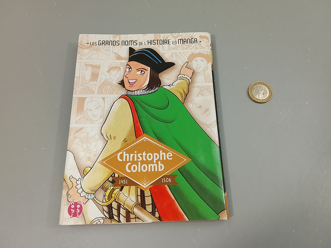 Les grands noms de l'histoire en Manga. Christophe Colomb, moins cher chez Petit Kiwi