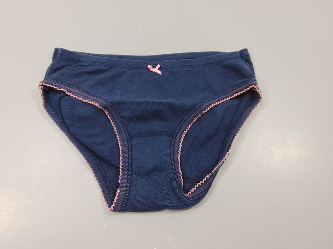 Culotte bleu marine, rose, moins cher chez Petit Kiwi