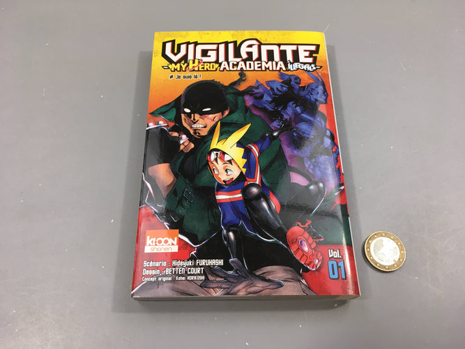 My hero academia, Tome 01, Manga, moins cher chez Petit Kiwi