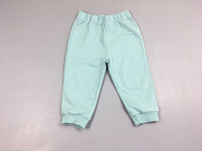 Pantalon de tarining vert d'eau, moins cher chez Petit Kiwi