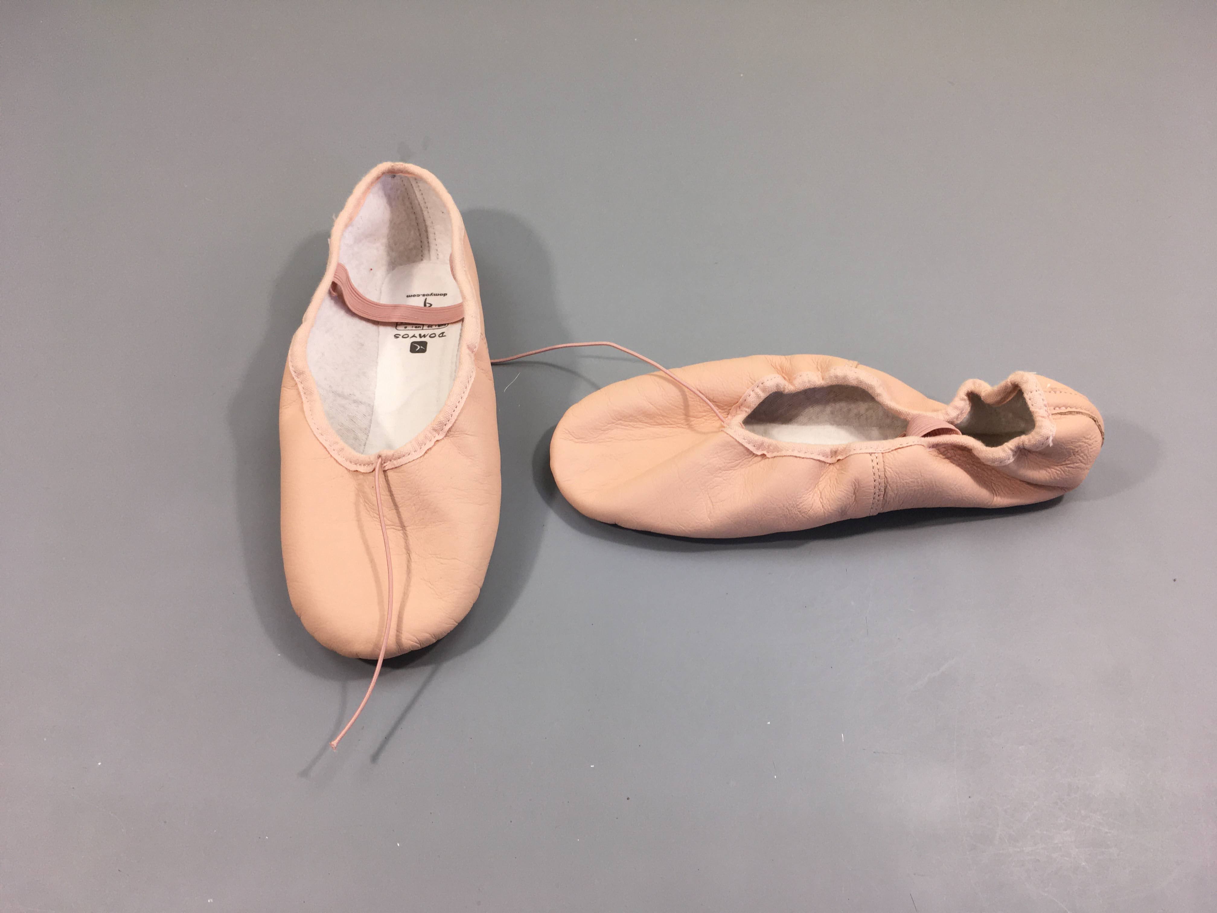 Chaussons de dance rose