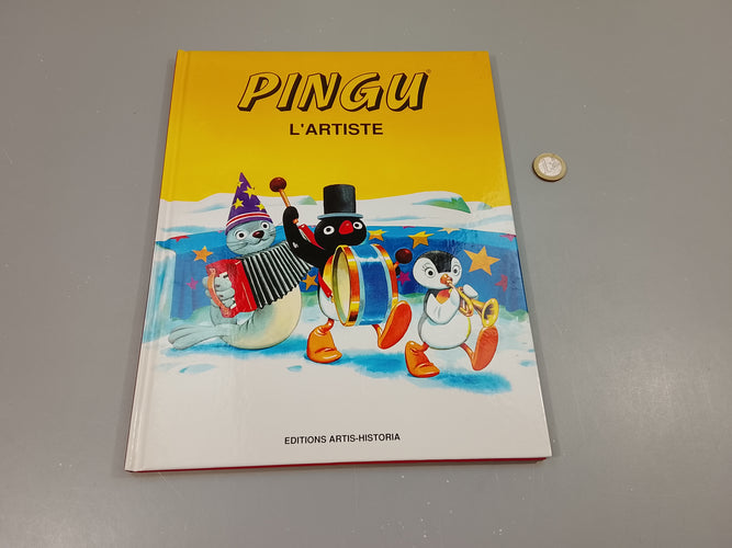 Pingu l'artiste (certaines pages collantes dû aux autocollants), moins cher chez Petit Kiwi