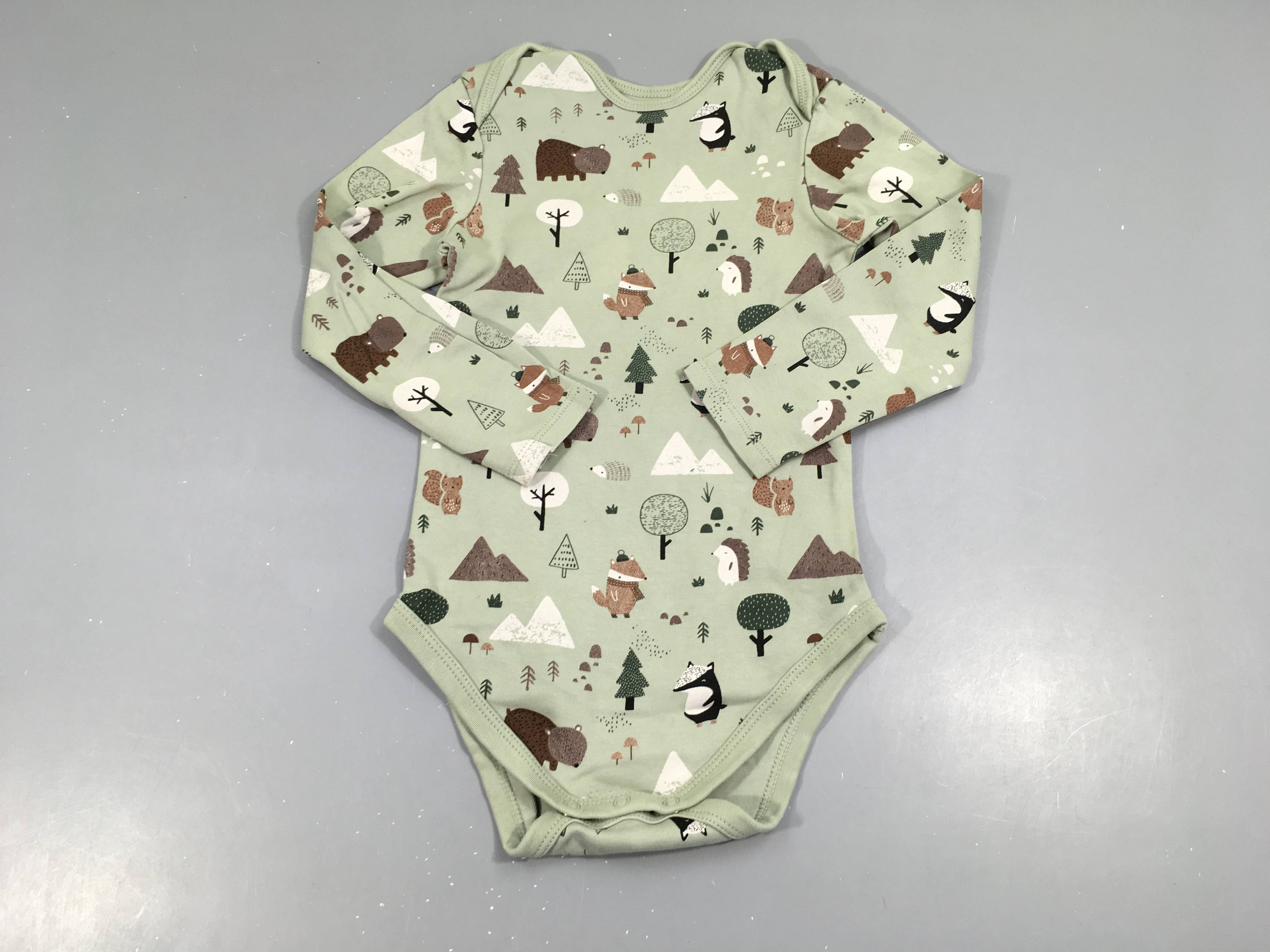 Body m.l vert animaux forêt