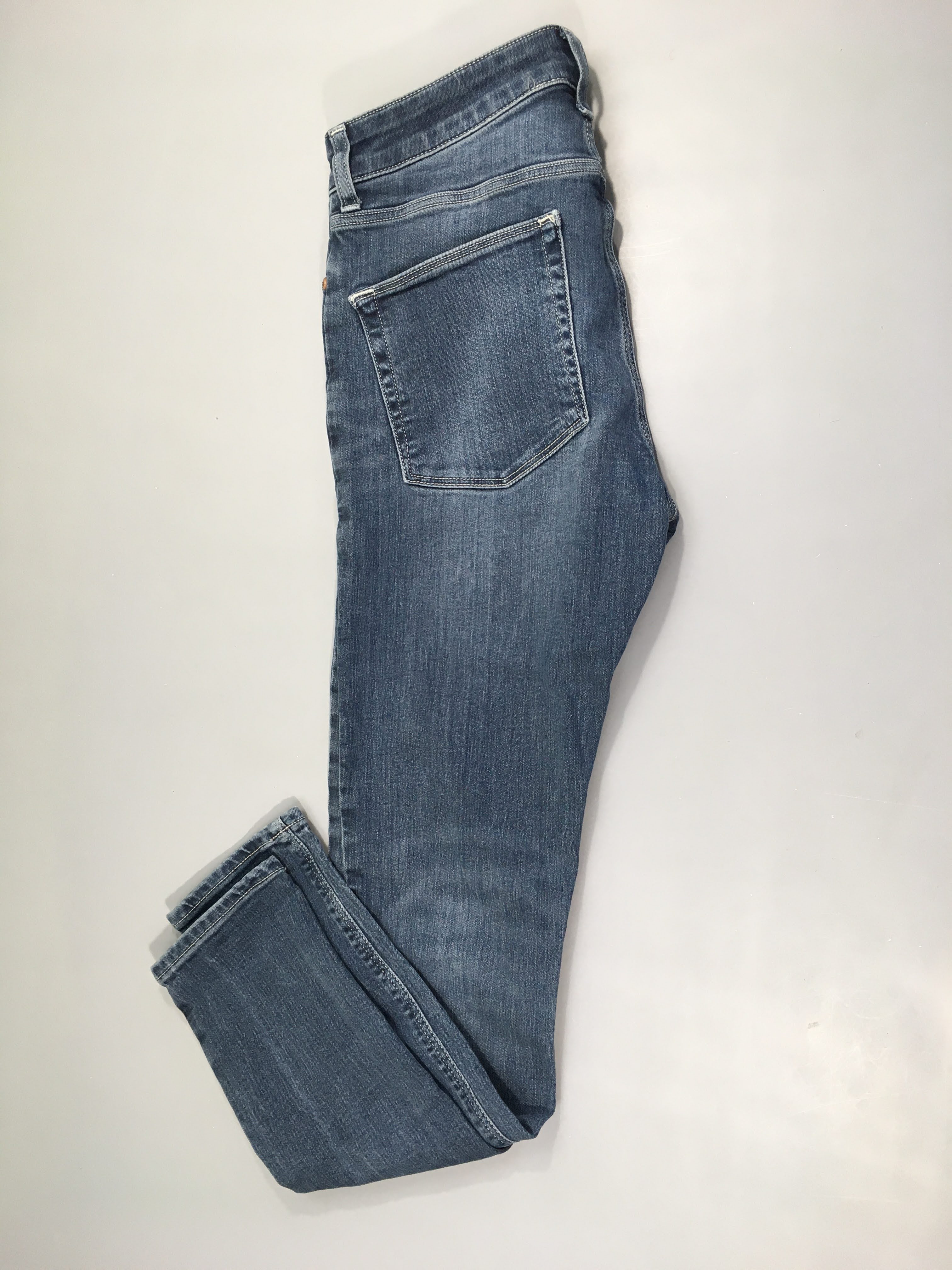 Jeans effet strié cuisses 29-30