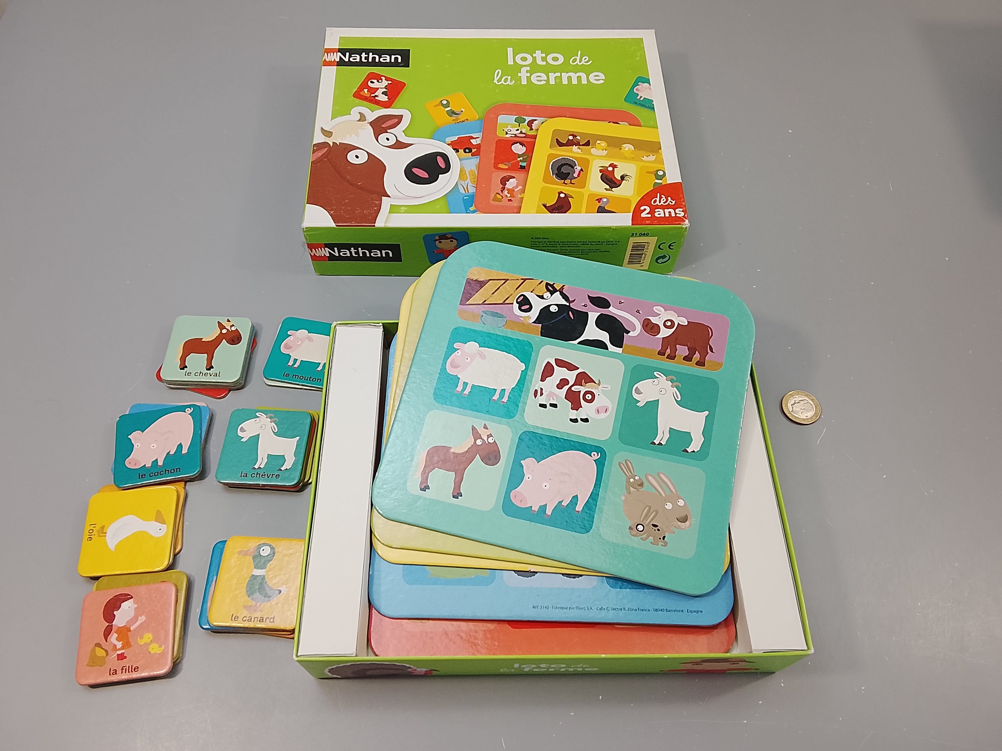Complet le loto de la ferme,  +2