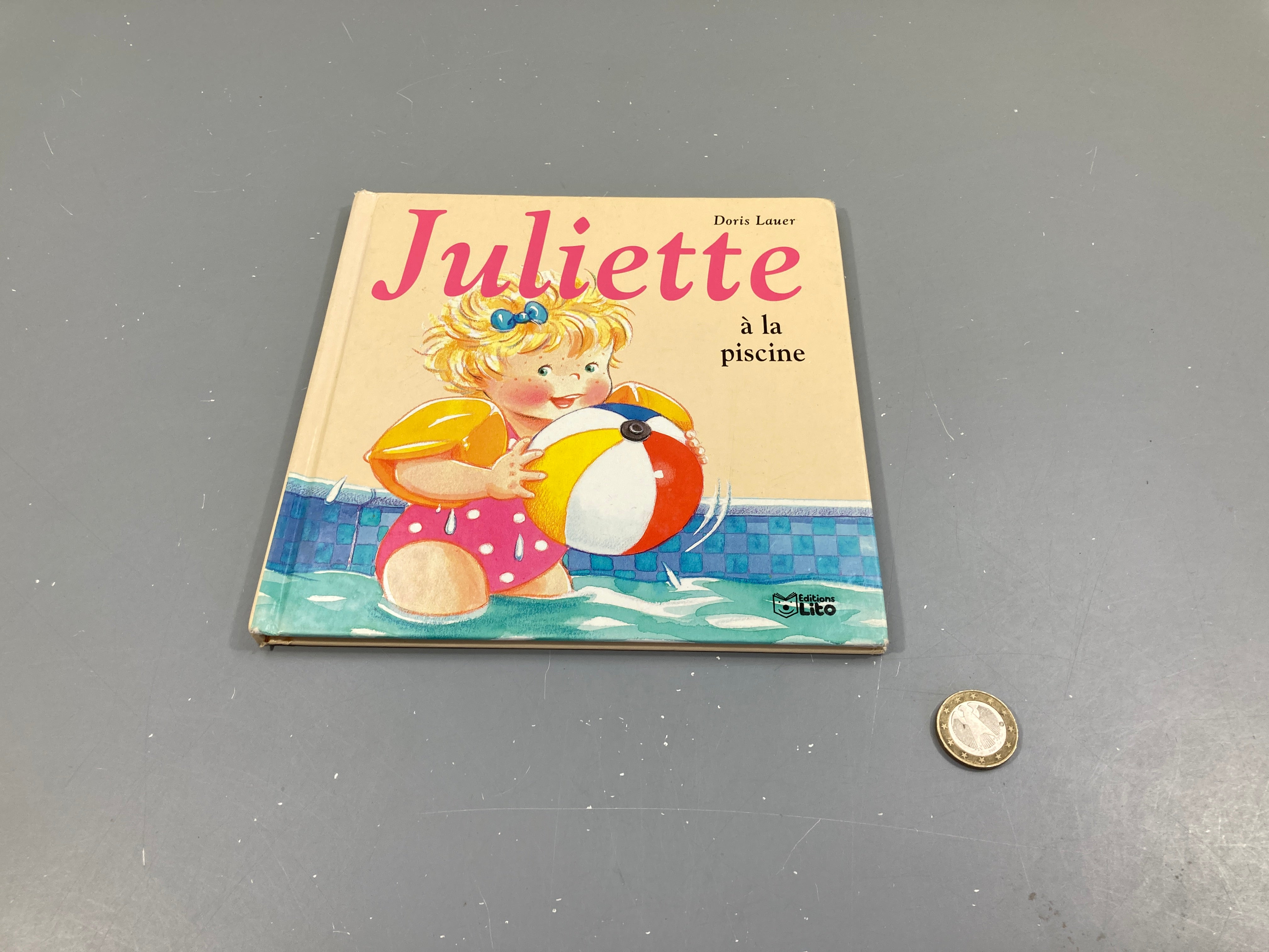 Juliette à la piscine