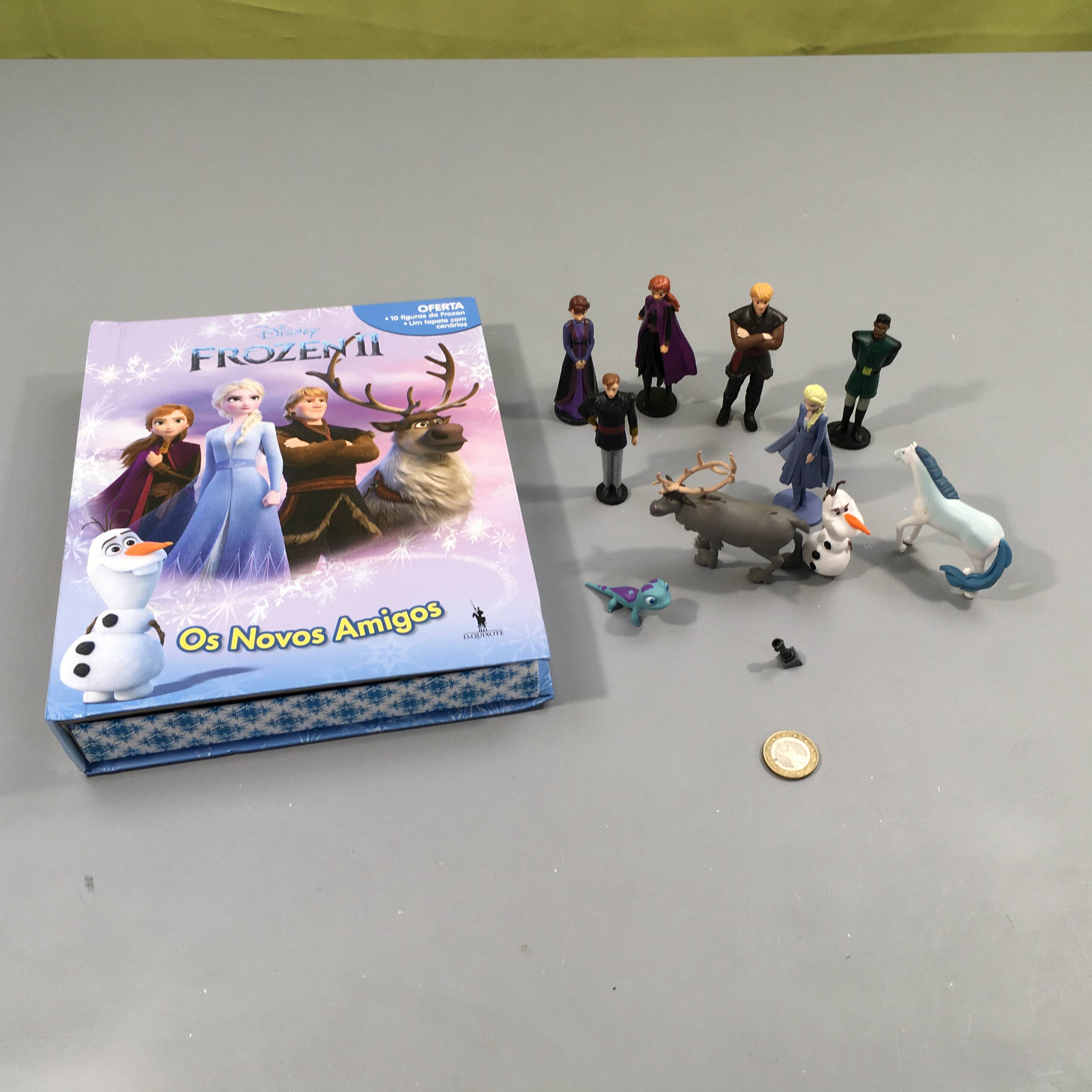 Frozen II Os Novos Amigos (10 figurines) Livre en Portugais