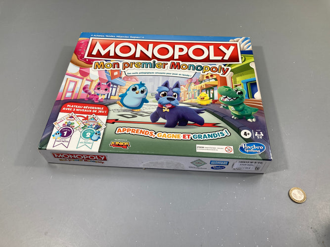 Mon premier Monopoli +4a Complet!, moins cher chez Petit Kiwi
