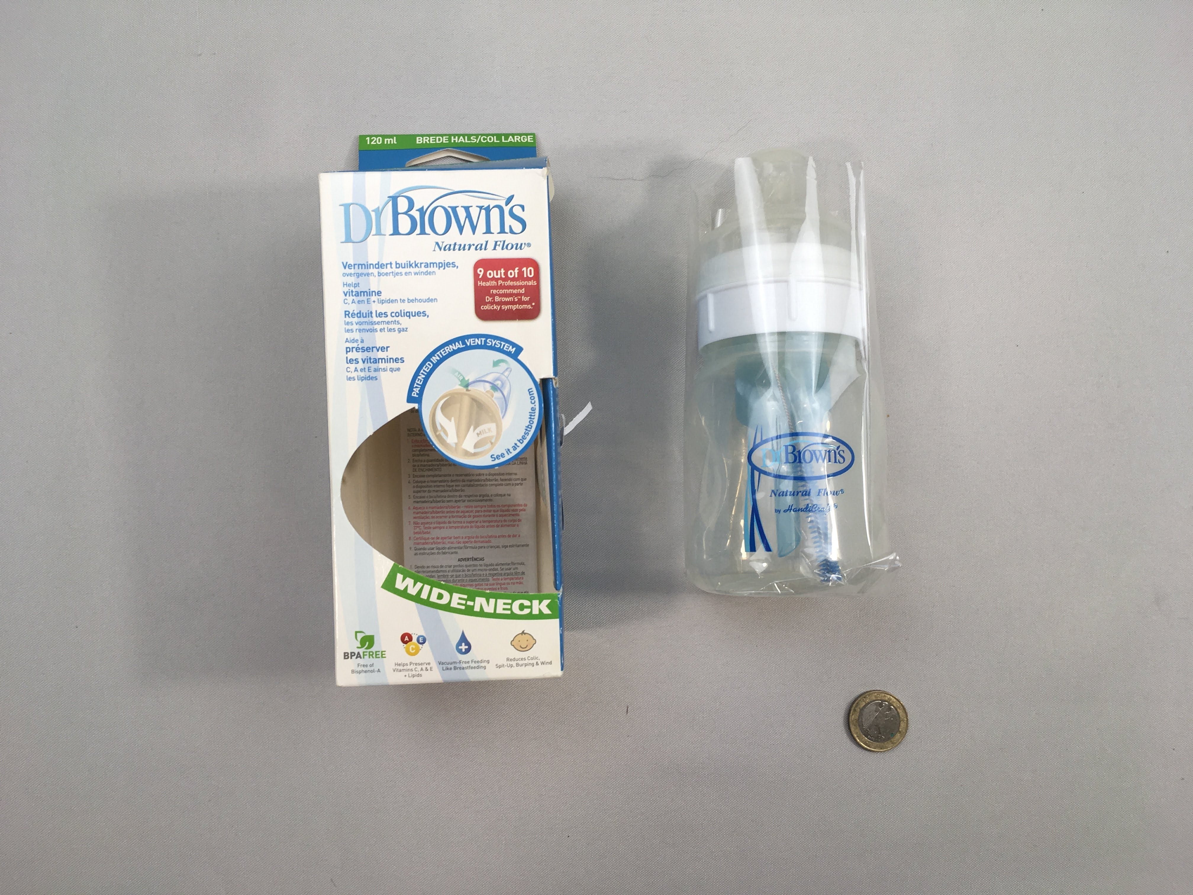 NEUF biberon Dr Brown's Natural Flow, 120ml