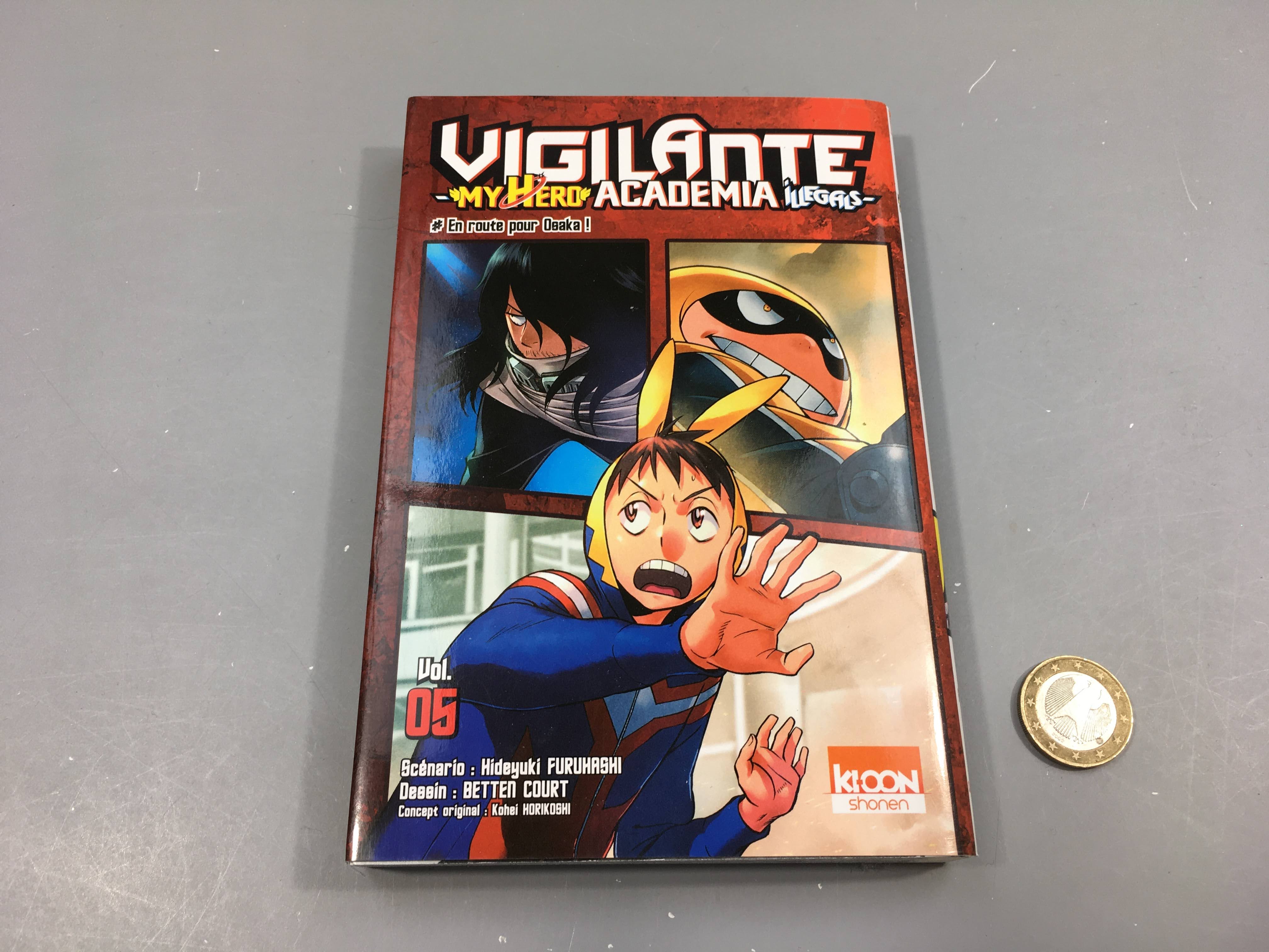 My hero academia, Tome 05, Manga