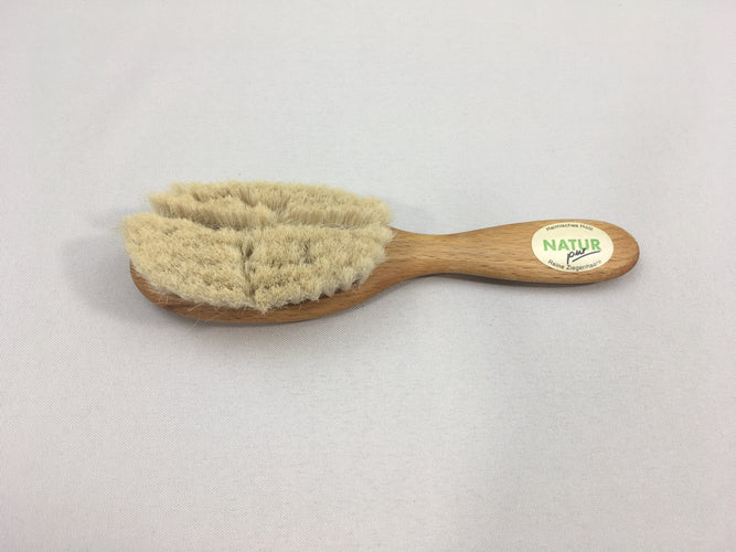 Brosse en bois, Natur Pur, moins cher chez Petit Kiwi
