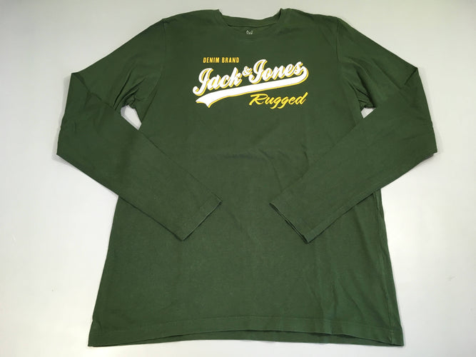 T-shirt m.l vert foncé Jack&Jones, moins cher chez Petit Kiwi