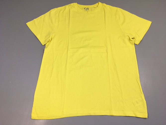T-shirt m.c jaune, moins cher chez Petit Kiwi