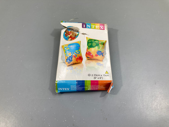 2 Brassards Intex animaux marins  18-30kg 3-6a, moins cher chez Petit Kiwi