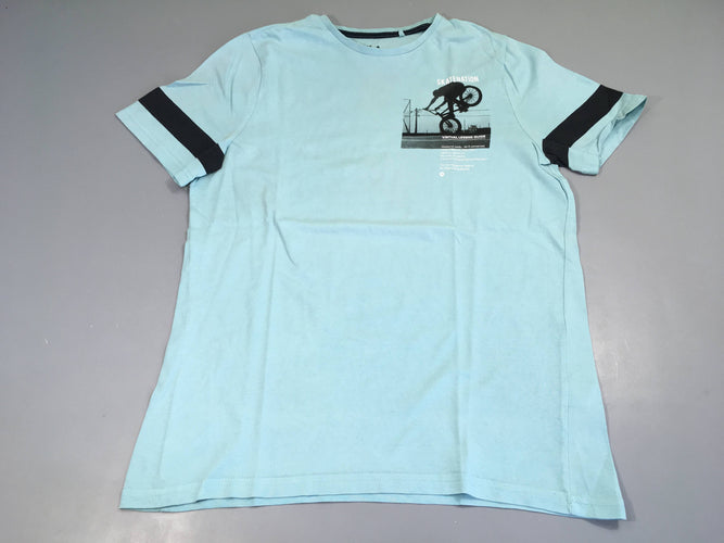 T-shirt m.c bleu skatenation, moins cher chez Petit Kiwi