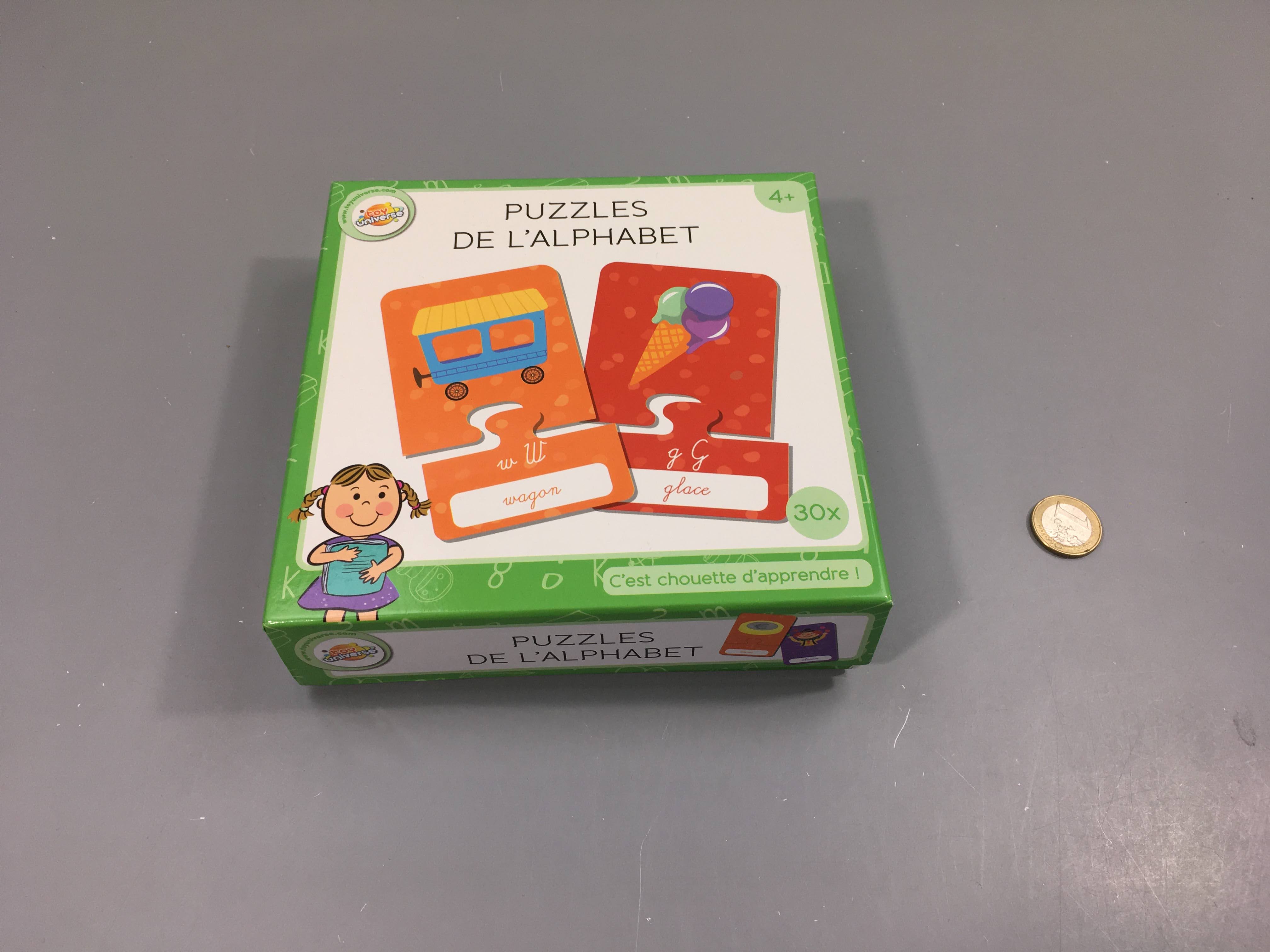 Puzzle de l'alphabet +4a Complet