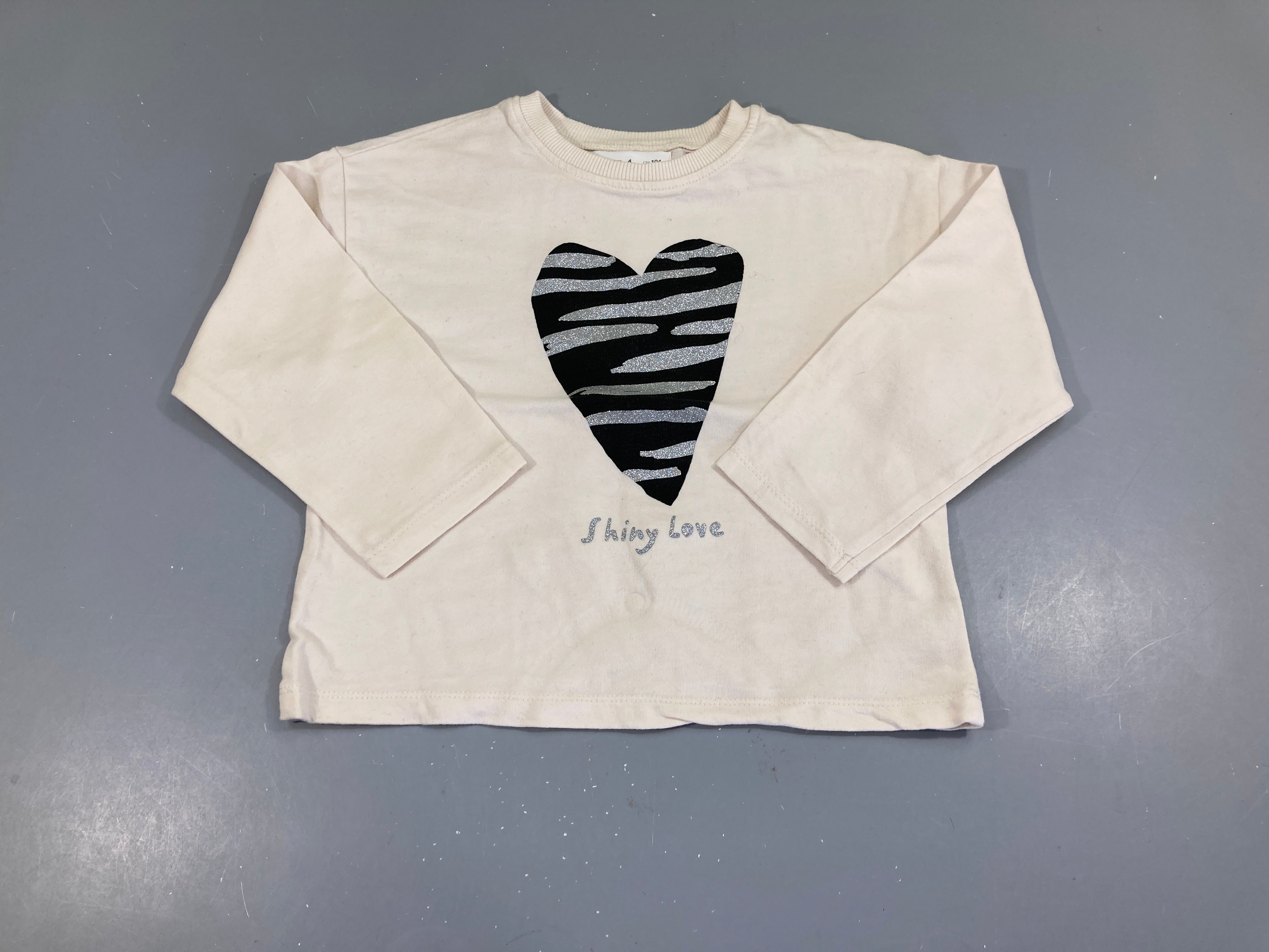 Sweat blanc cassé extra light coeur