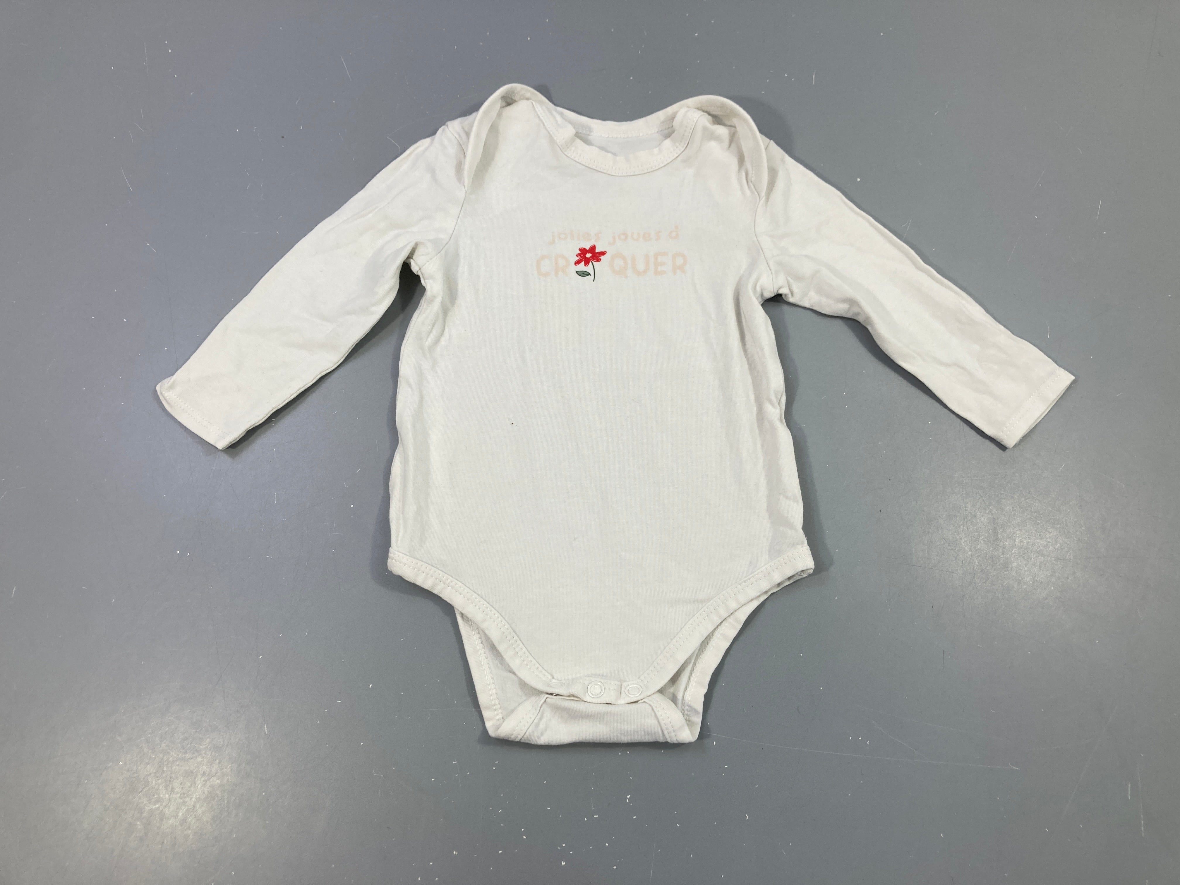 Body m.l blanc croquer