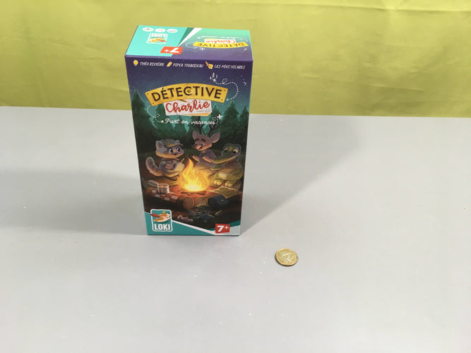 Etat neuf-Déte.ctive Charlie part en vacances +7a, moins cher chez Petit Kiwi