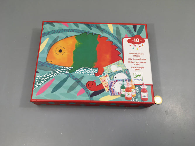 Etat neuf-Peinture propre et facile Patite baRobeouille +18m, moins cher chez Petit Kiwi