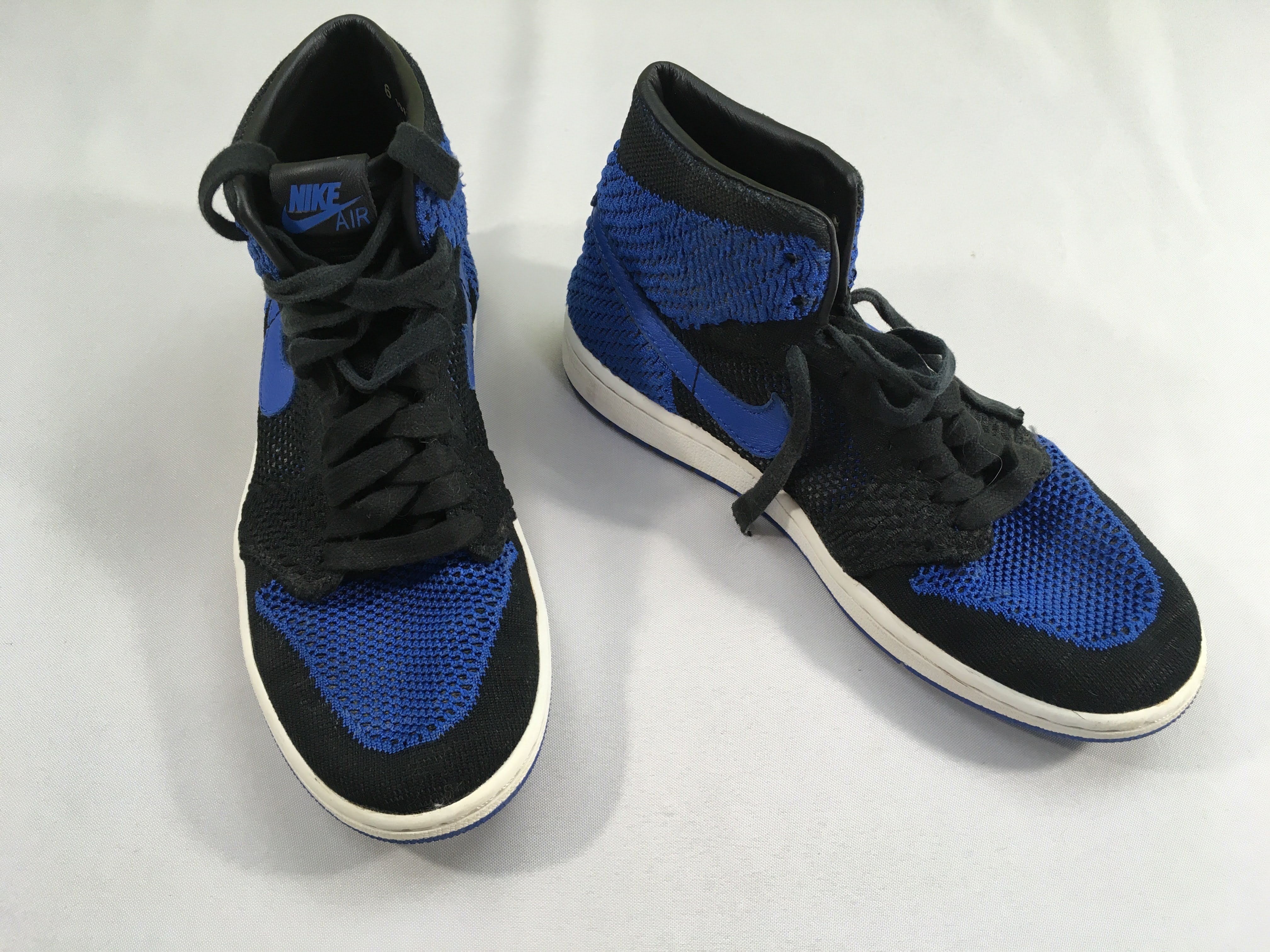 Jordan Kids Basket Air Jordan bleu-noir 38,5 Excellent état