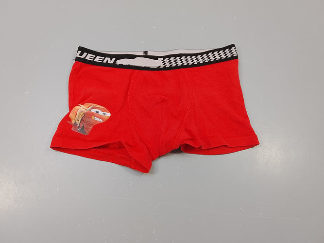 Boxer rouge Cars ,Pas de taille indiquée, estimée 6a, moins cher chez Petit Kiwi