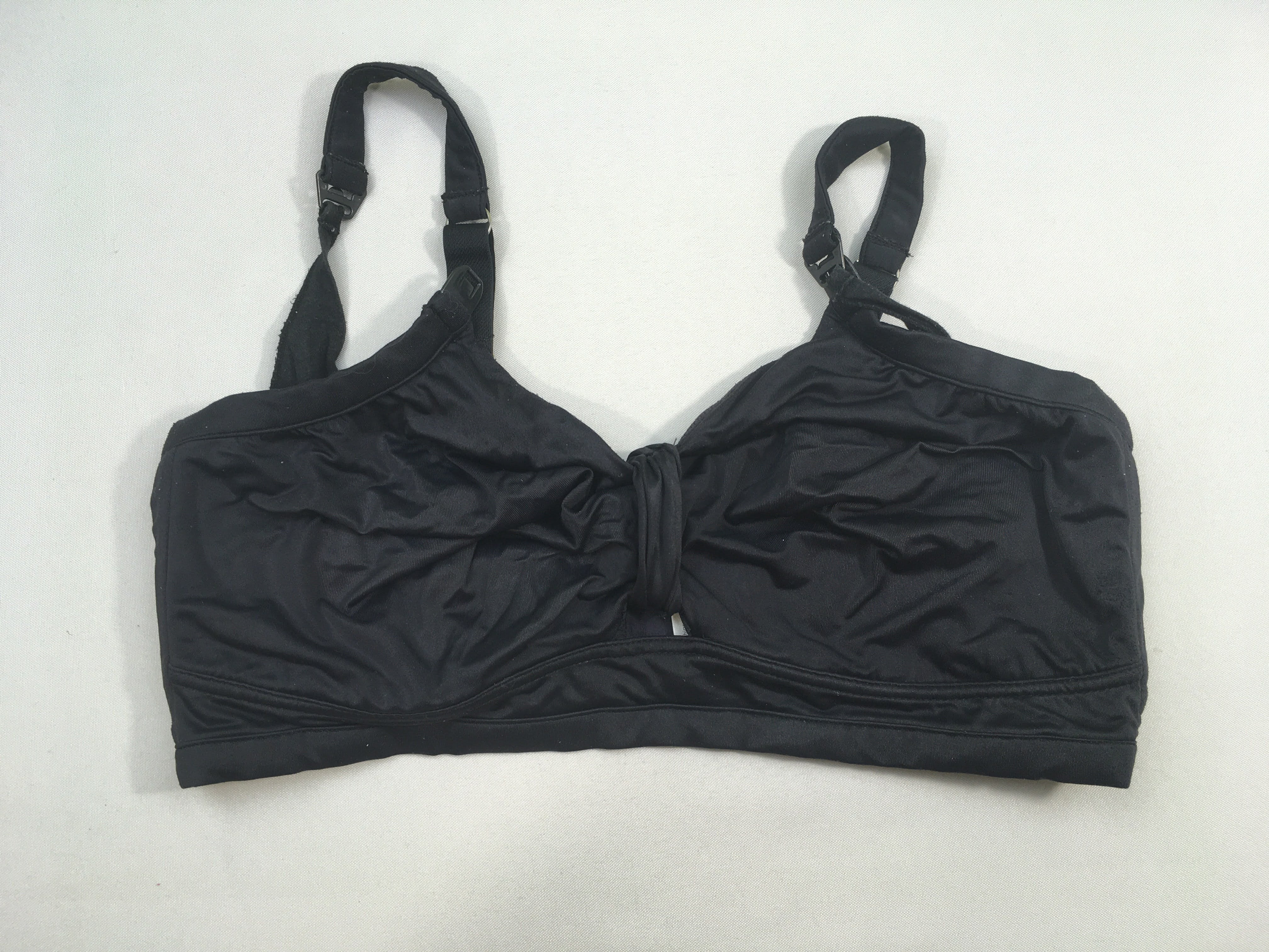 Soutient gorge d'allaitement noir sans armature F/G