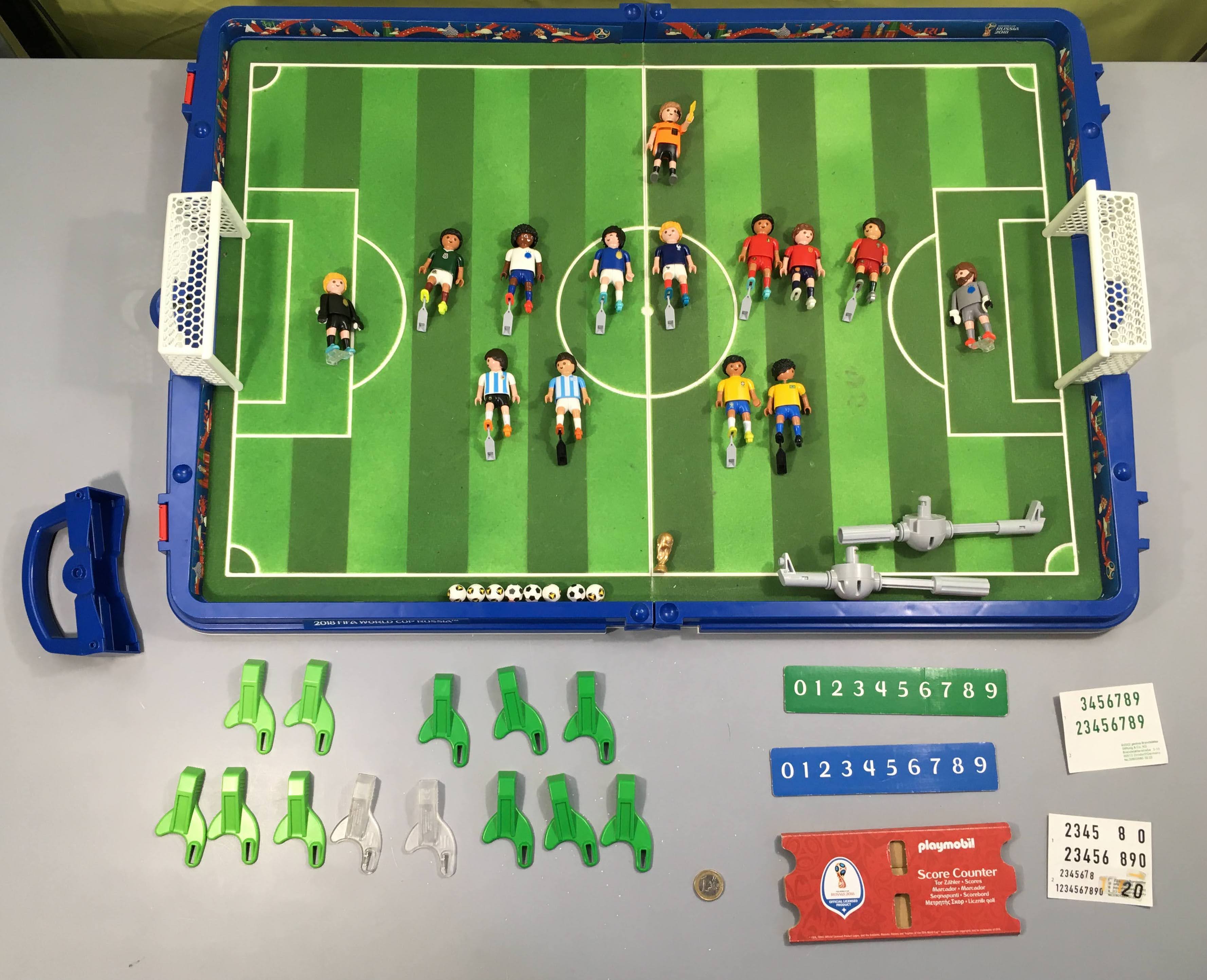 Stade foot transportable FIFA - Russie 2018, 9298 + de nombreux jouers supplémentaires