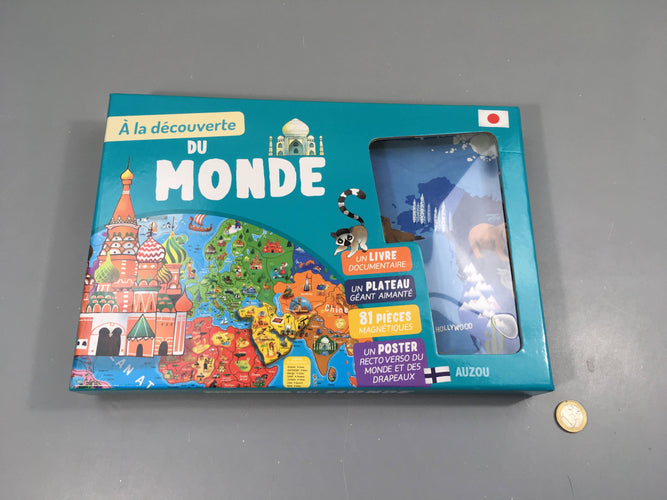 A la découverte des pays du monde, Auzou , +7a- complet, moins cher chez Petit Kiwi