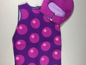 Déguisement fruité 3-6ans - fermeture velco de la nuque décousu