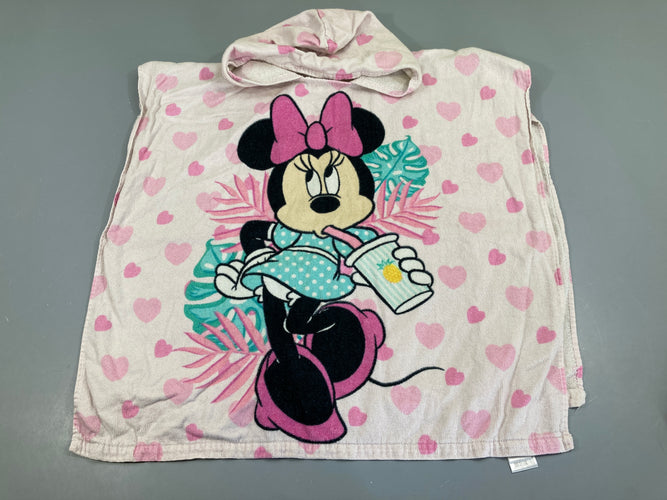 Cape de bain Minnie, moins cher chez Petit Kiwi