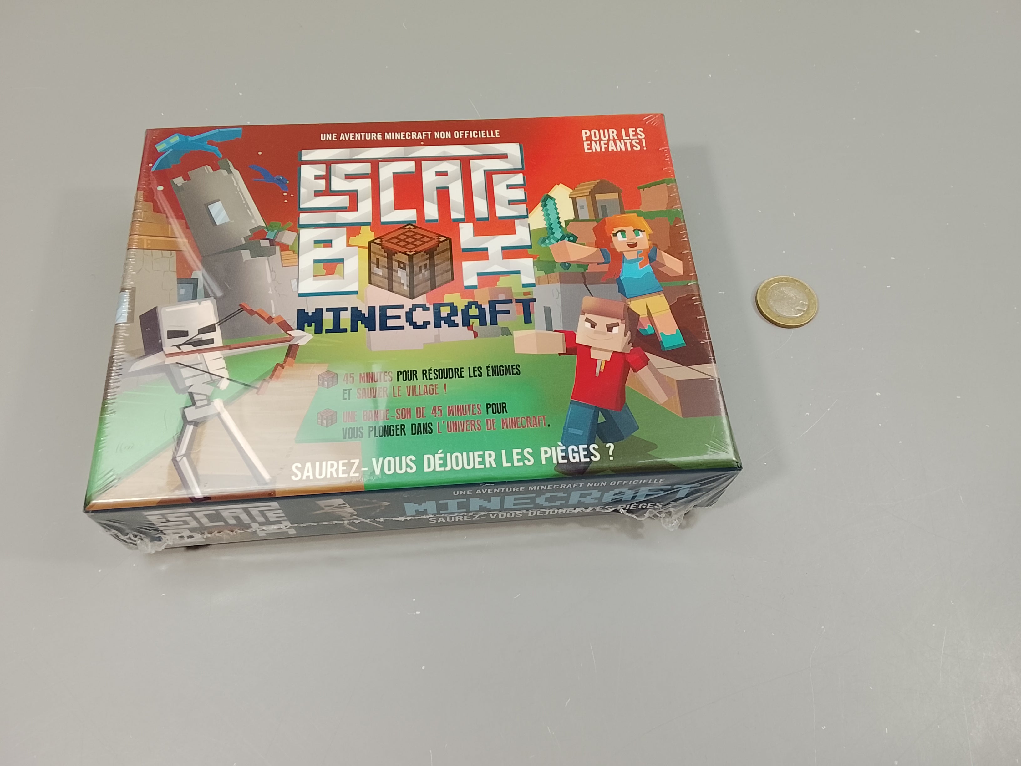 NEUF Escape box Minecraft . Pour les enfants.